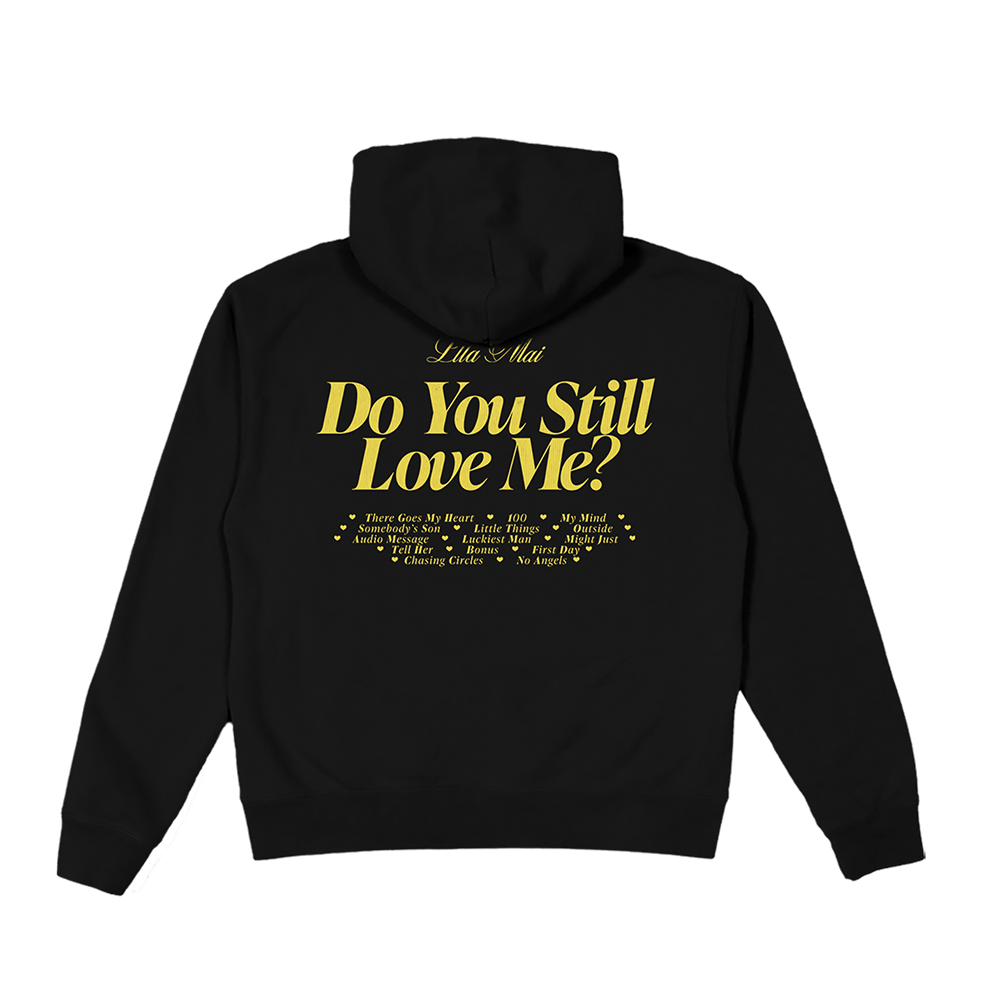 DYSLM? Album Cover Pullover Hoodie Back